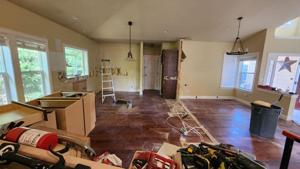 Gallery photos for Full Scale Kitchen and Living Space Remodel in Bremerton: Image #14