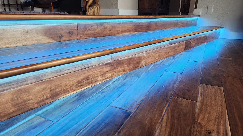 Gallery photos for Acacia Hardwood Floors and LED Lighting Install in Bremerton: Image #1