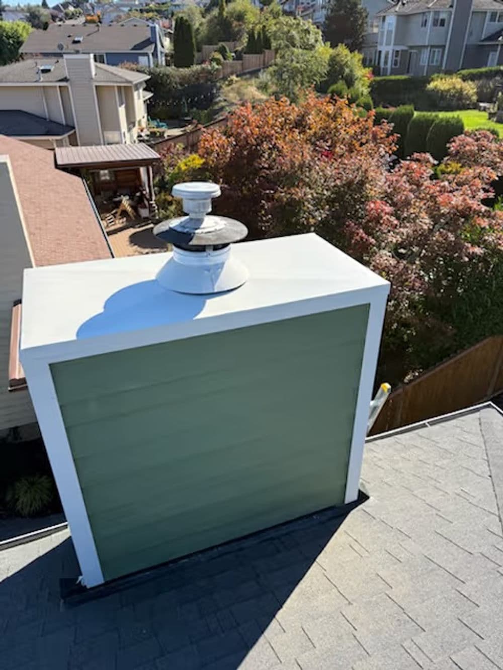 Chimney Siding Replacement and Rot Repair in Kitsap County