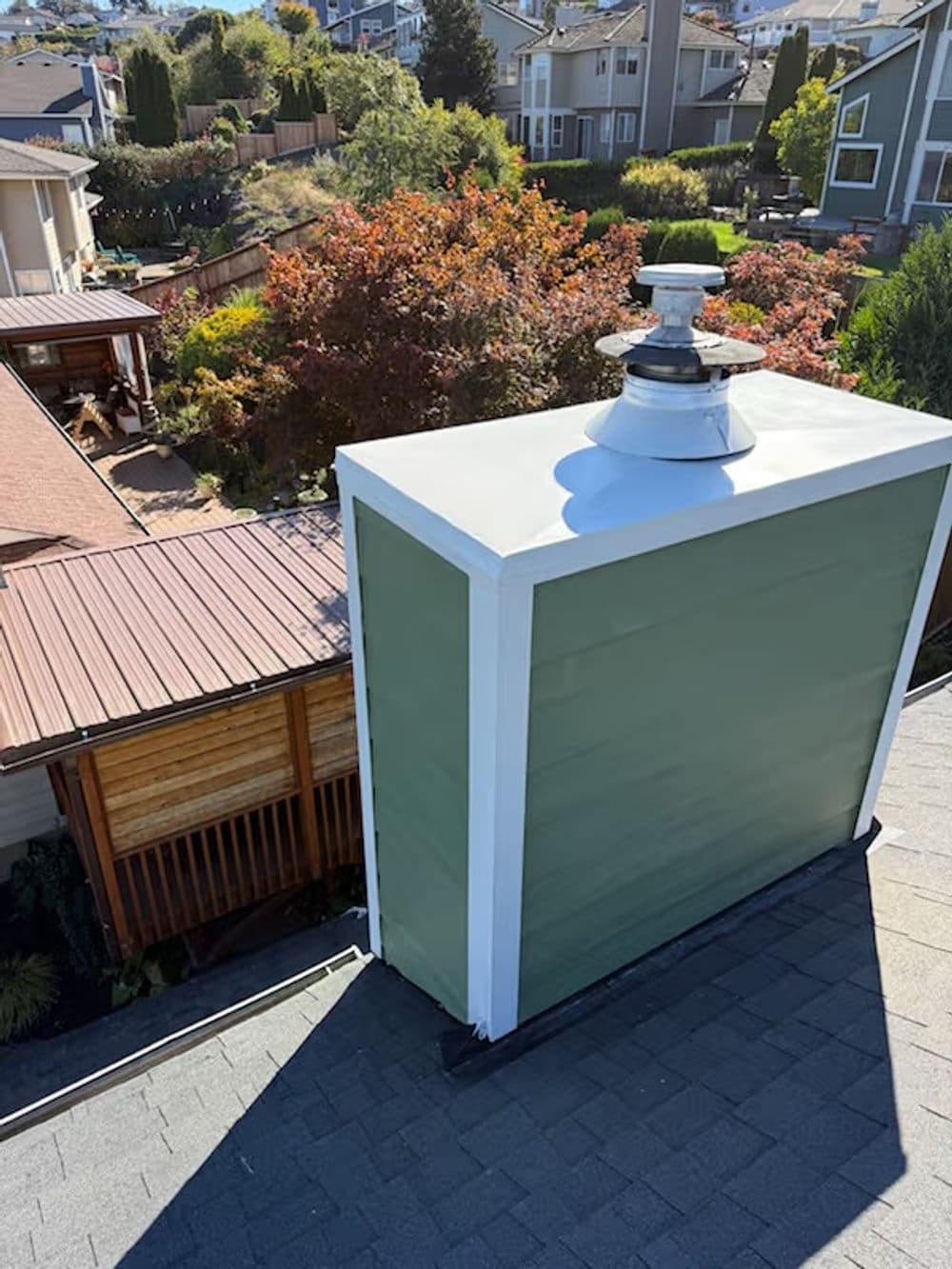 Chimney Siding Replacement and Rot Repair in Kitsap County
