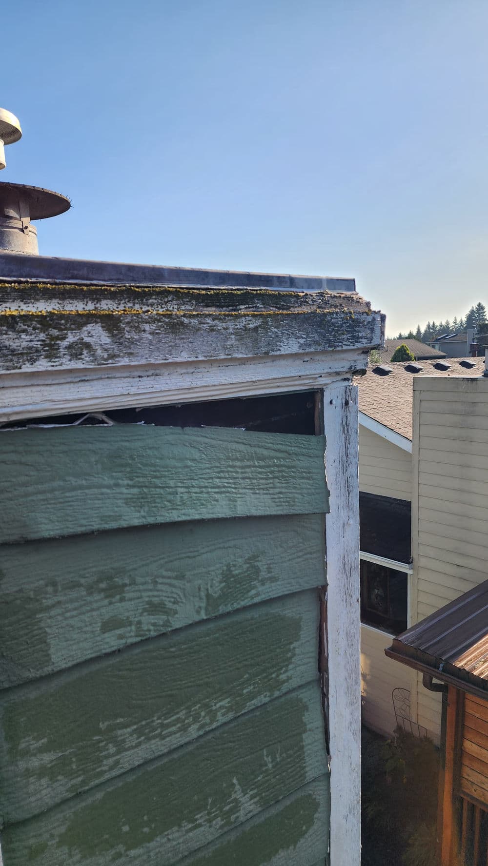 Chimney Siding Replacement and Rot Repair in Kitsap County