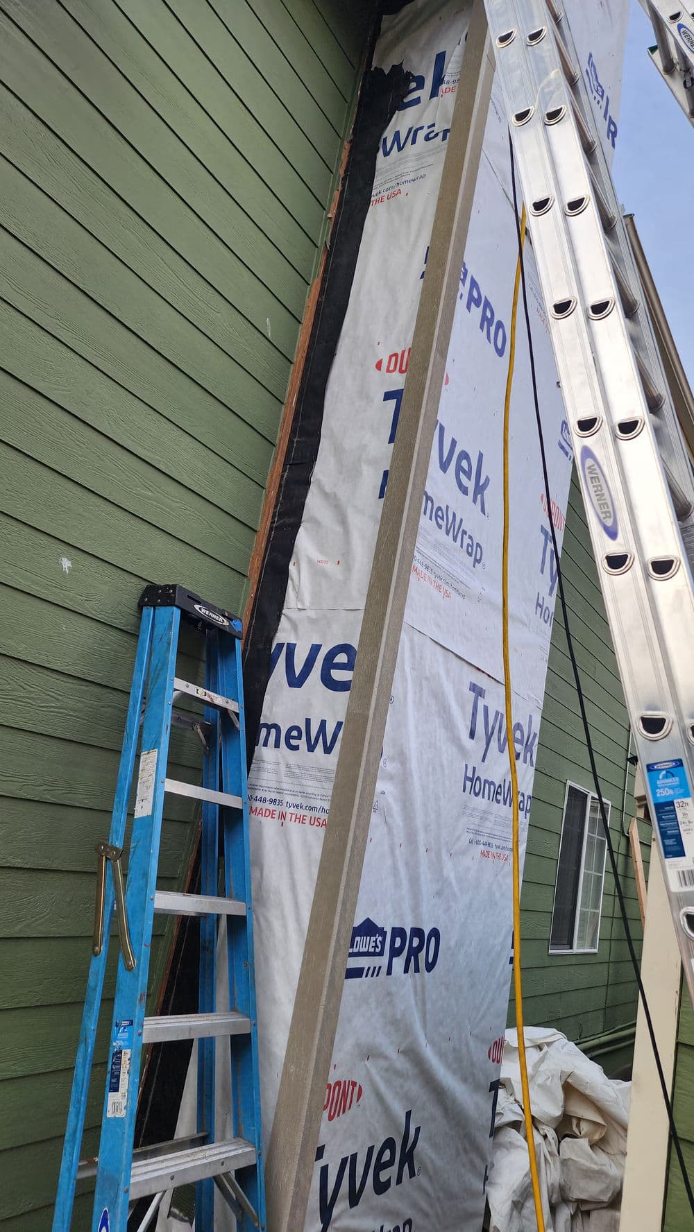 Gallery photos for Chimney Siding Replacement and Rot Repair in Kitsap County: Image #8