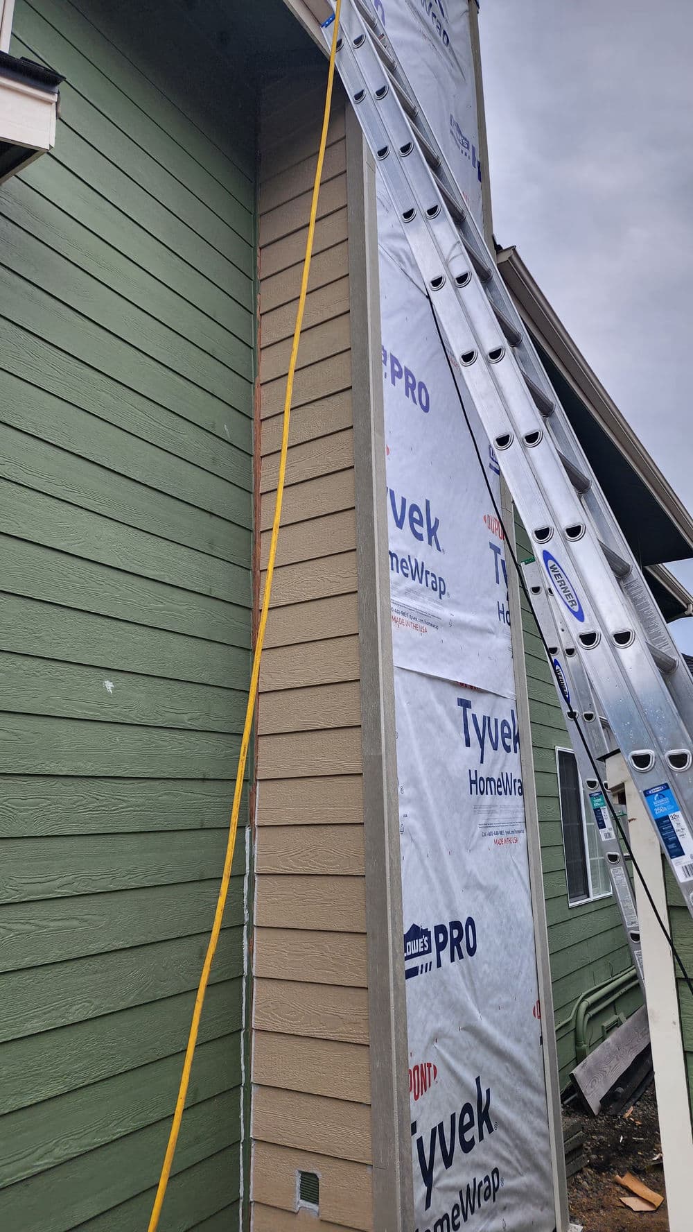 Gallery photos for Chimney Siding Replacement and Rot Repair in Kitsap County: Image #12