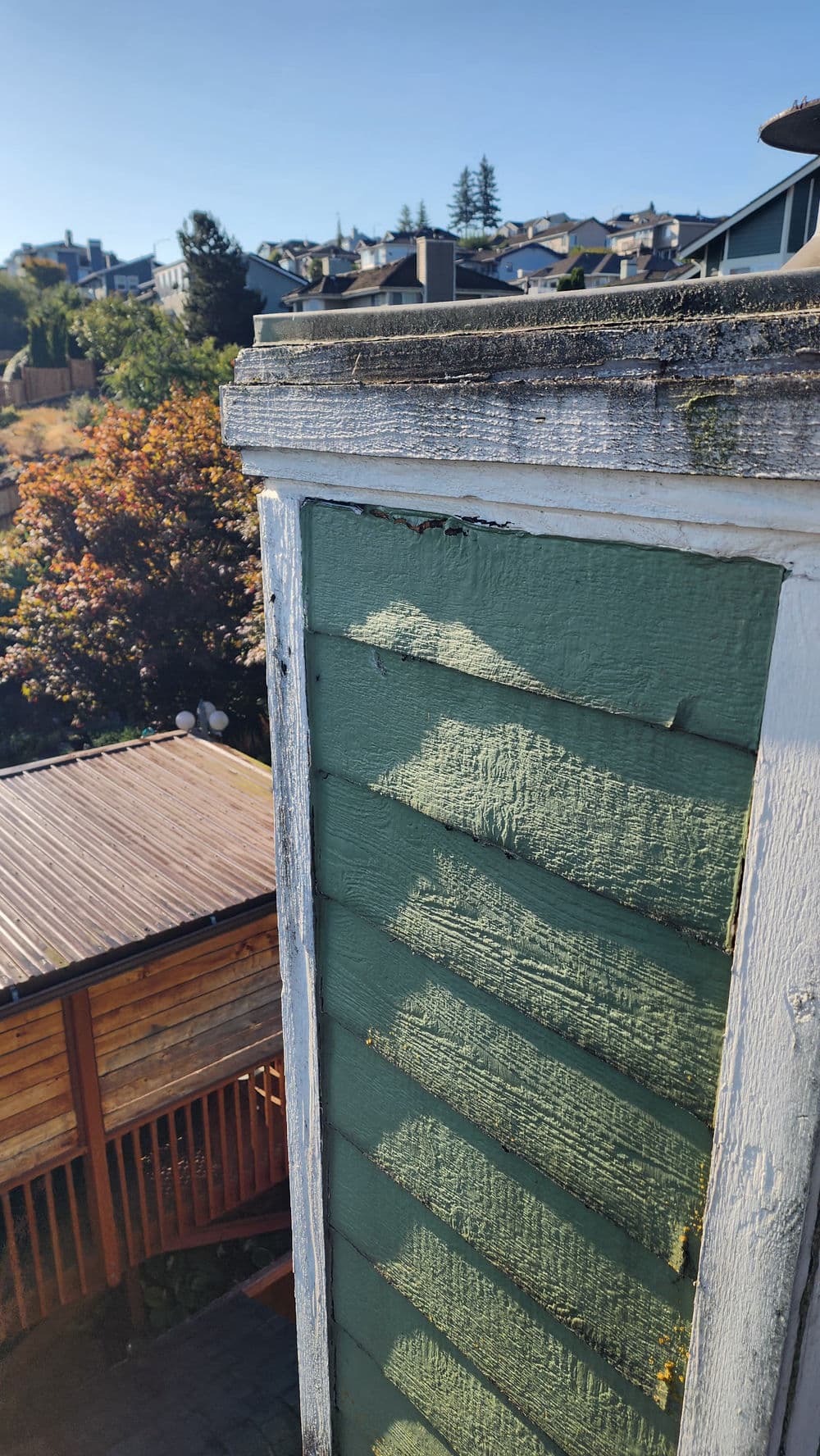 Gallery photos for Chimney Siding Replacement and Rot Repair in Kitsap County: Image #10