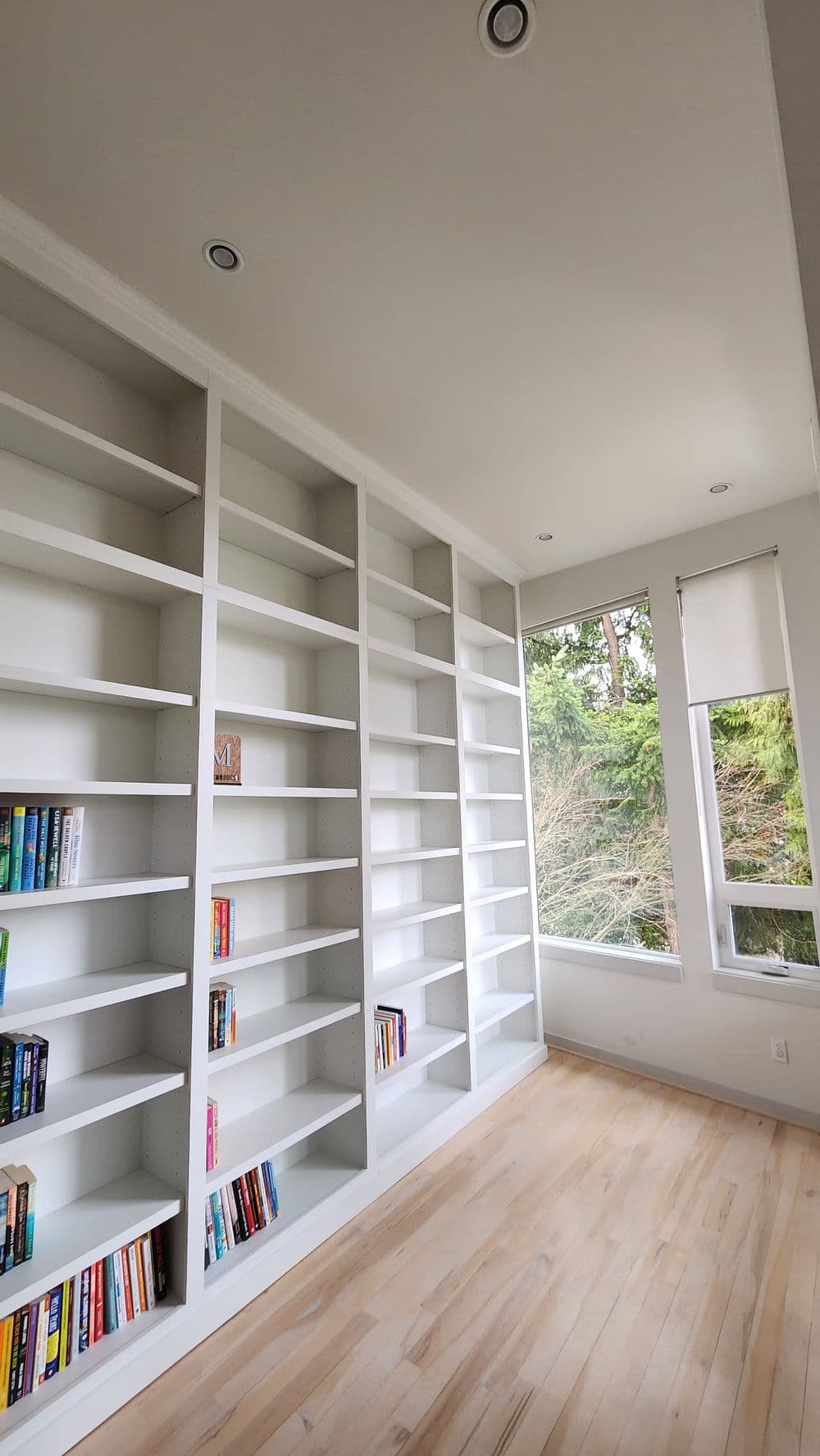 Gallery photos for Floor-to-Ceiling Built-In Bookcase in Gig Harbor: Image #3