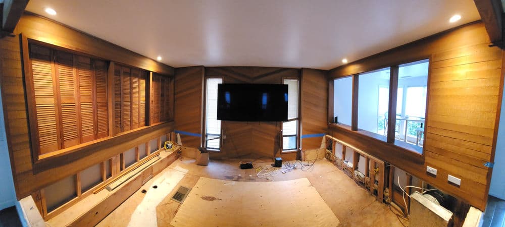 Gallery photos for Sunken Living Room Rebuild and Carpet Install in Fox Island: Image #24