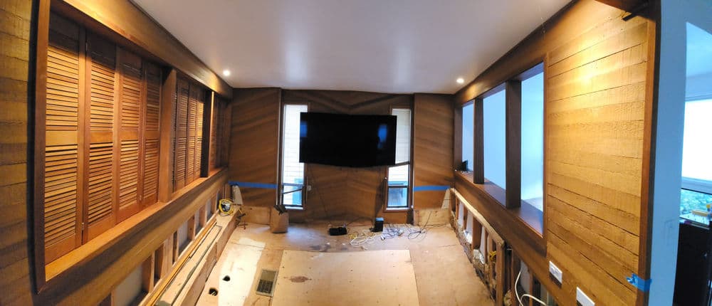 Gallery photos for Sunken Living Room Rebuild and Carpet Install in Fox Island: Image #25