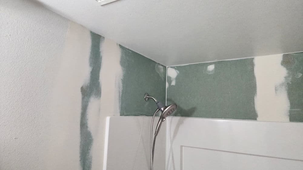 Gallery photos for Bathroom Tub Surround Replacement and Drywall Repair on Bainbridge Island: Image #10