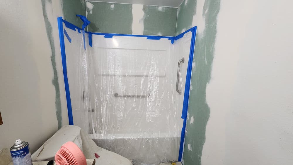 Gallery photos for Bathroom Tub Surround Replacement and Drywall Repair on Bainbridge Island: Image #18