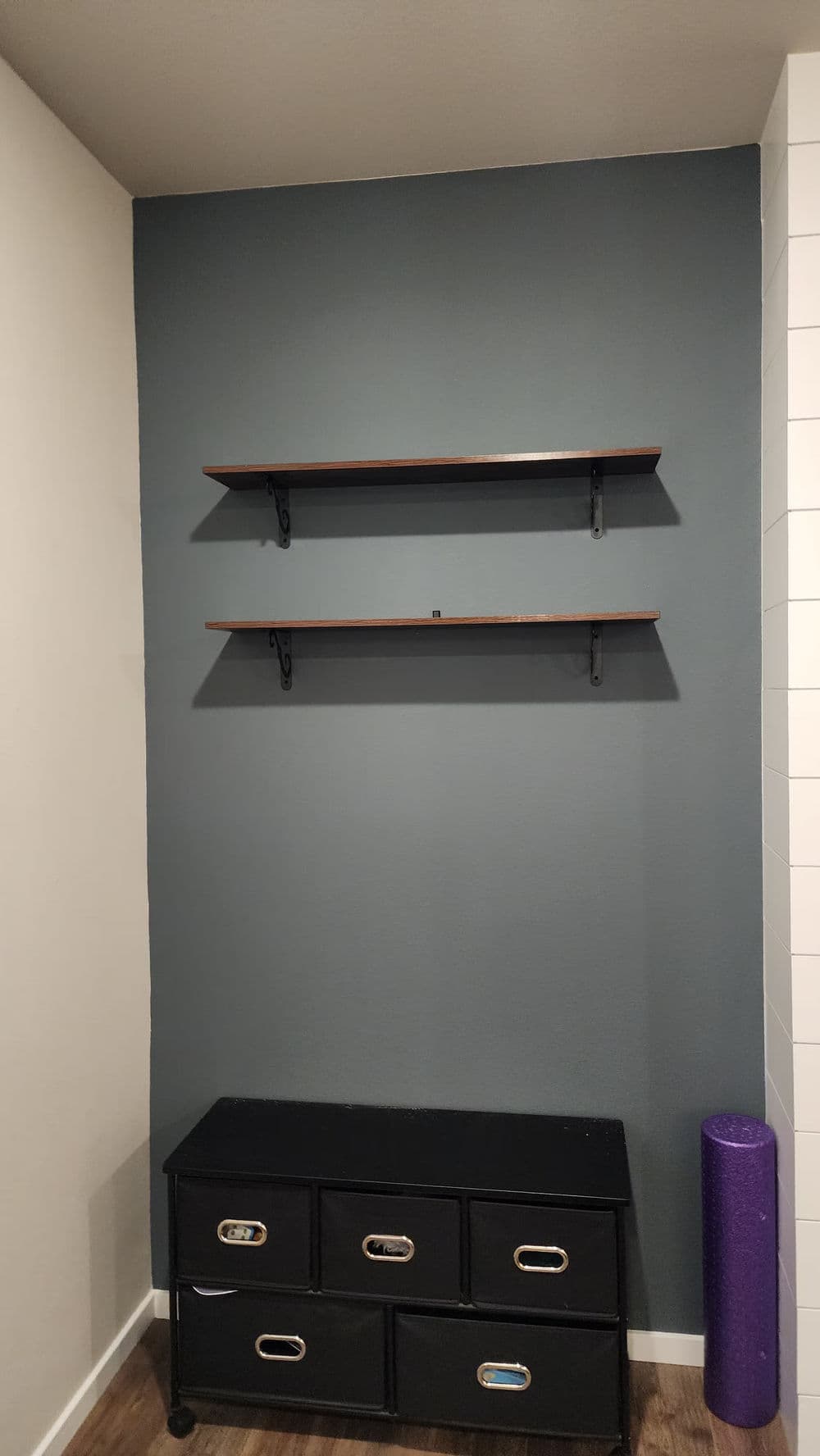 Gallery photos for Accent Wall Shelving and Shiplap Feature Wall in Kingston WA: Image #1