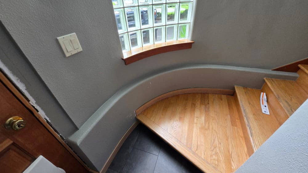 Entryway Flooring and Drywall Renovation in Poulsbo WA